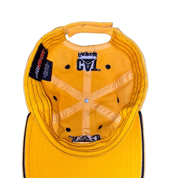 Vintage CAT NASCAR Jeff Burton Hat - Picture 5 of 7